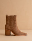 The Addison | Brown Perfectly Paneled Western Cowgirl Boot