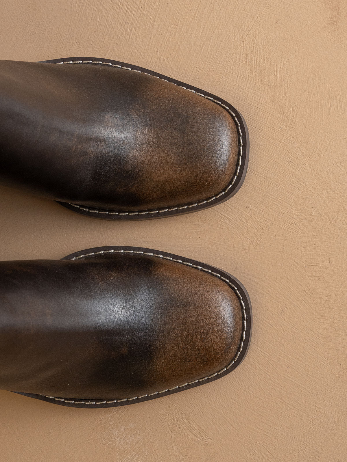 The Dakota | Brown Heeled Chelsea Bootie