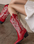 The Amaya | Cherry Classic Western Cowgirl Boot