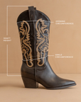 The Amaya | Coffee Classic Western Boot