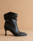 The Jolene | Black Kitten Heeled Western Boot *FINAL SALE*