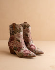 The Karina | Mauve Tapestry Bootie