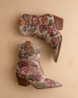 The Karina | Mauve Tapestry Bootie