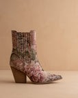 The Lydia | Mauve Tapestry Bootie