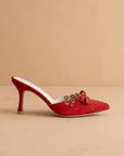 The Meridian | Red Kitten Heel