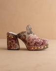 The Sierra | Mauve Tapestry Platform Clog