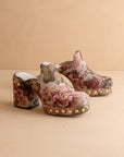 The Sierra | Mauve Tapestry Platform Clog