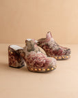 The Sierra | Mauve Tapestry Platform Clog