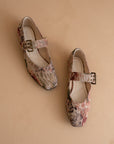 Soho | Mauve Tapestry Ballet Flat
