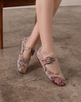 The Soho | Mauve Tapestry Ballet Flat