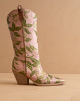 The Tesha | Rose Garden Floral Cowboy Boot