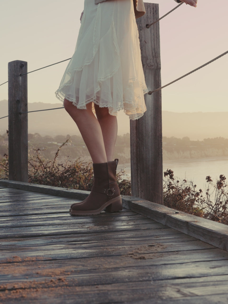The Clyde | Coffee Moto Inspired Ankle Boot *FINAL SALE* – Oasis