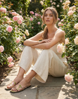 The Everlee | Rose Garden Floral H-Strap Summer Sandal *FINAL SALE*