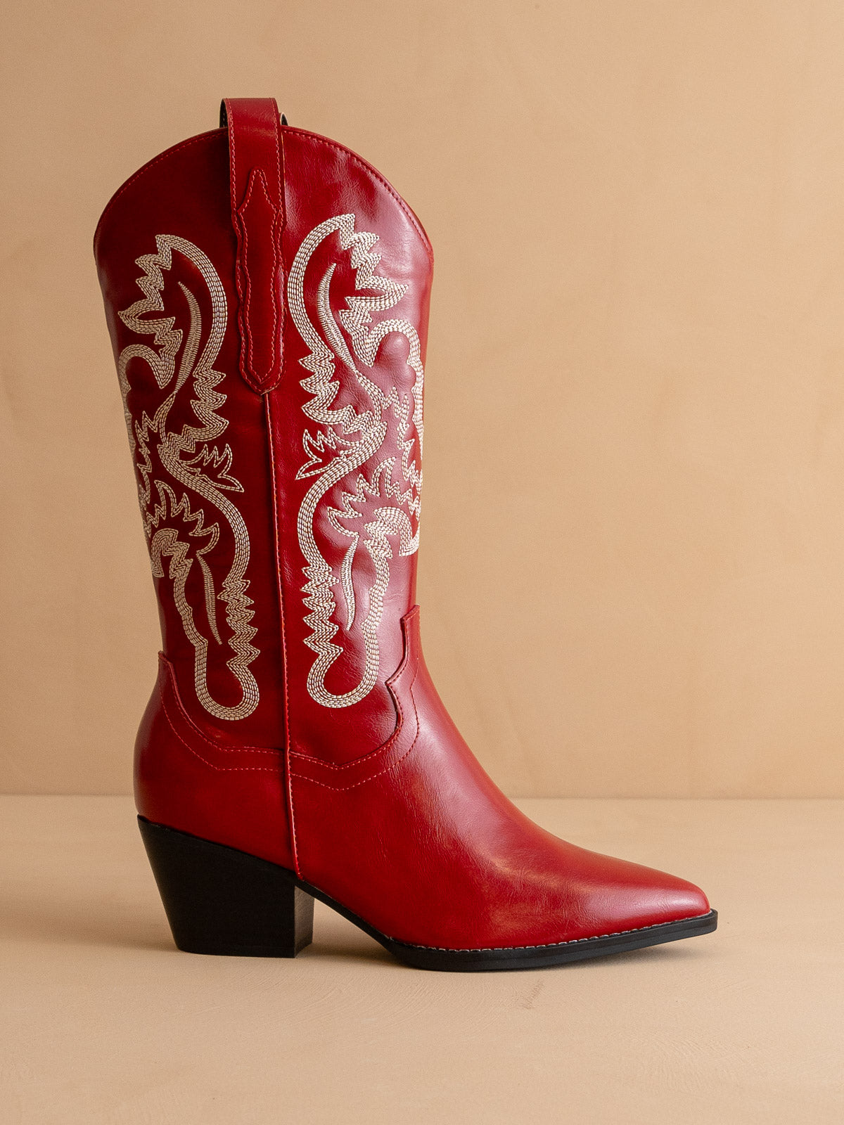 The Amaya | Cherry Classic Western Boot