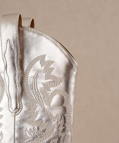 The Amaya Champagne | Classic Western Boot