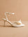 The Colette | Ivory Pearl Bow Bridal Heel