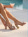 The Celine | Rose Garden Bow Block Heel