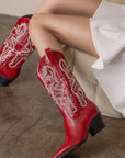 The Amaya | Cherry Classic Western Boot