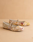 The London | Floral Ballet Pointe Flat