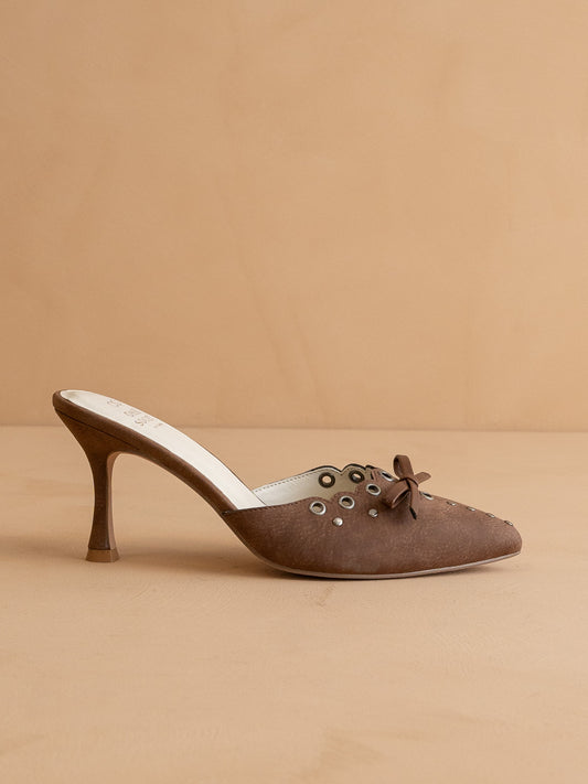 The Meridian | Cocoa Kitten Heel