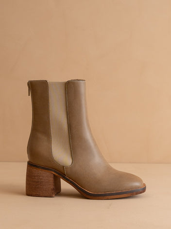 The Olivia | Dune Chelsea Heel Boots – Oasis Society