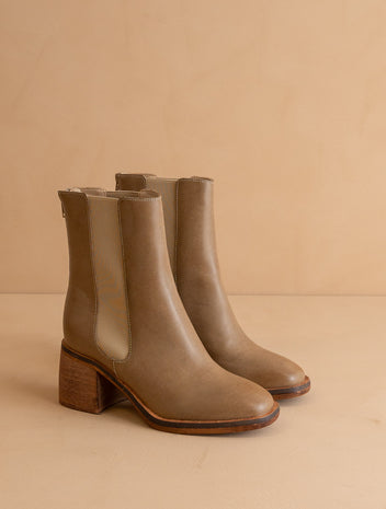 The Olivia | Dune Chelsea Heel Boots – Oasis Society