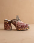 The Sierra | Mauve Tapestry Platform Clog