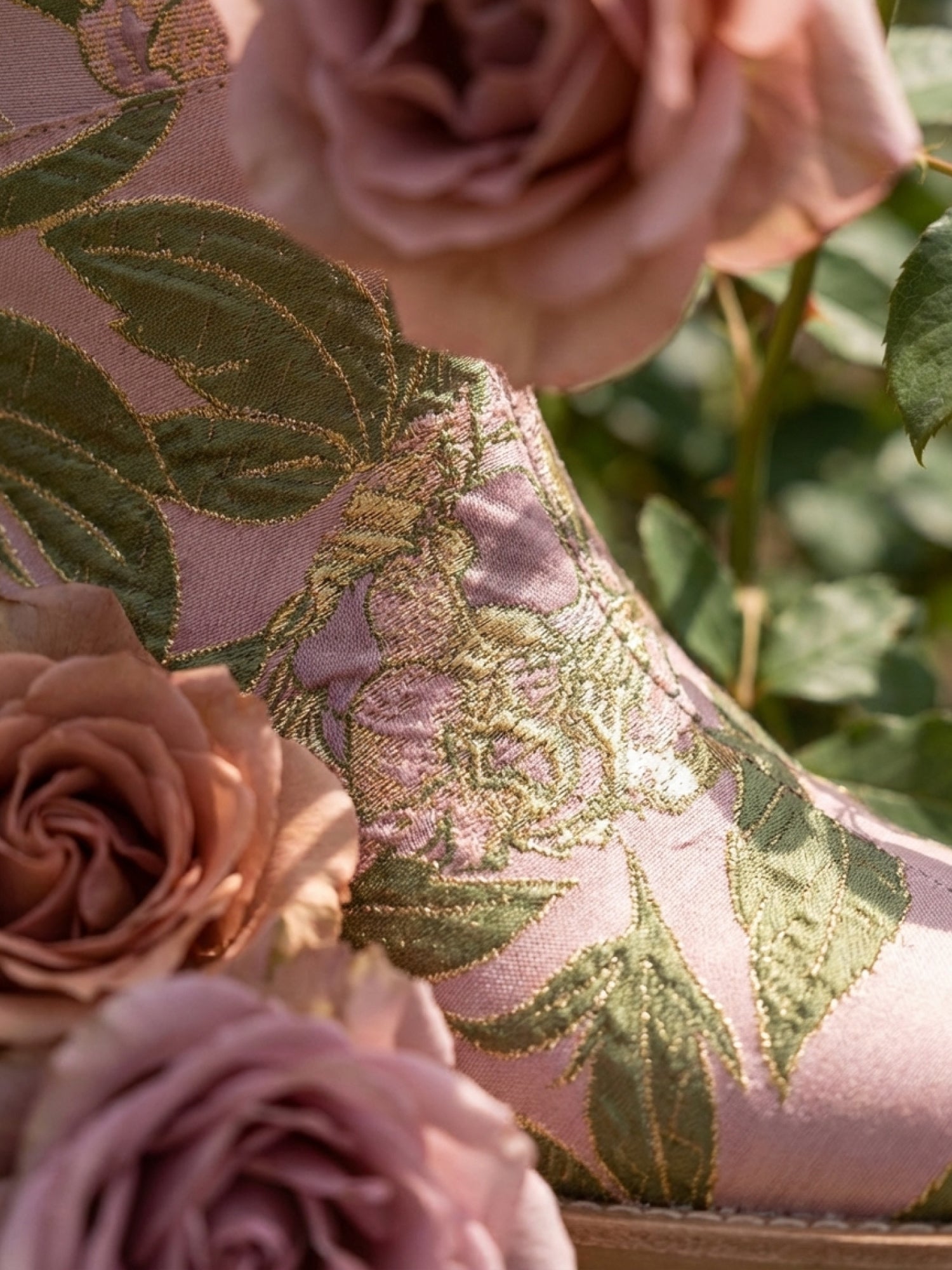 The Tesha | Rose Garden Floral Cowboy Boot – Oasis Society